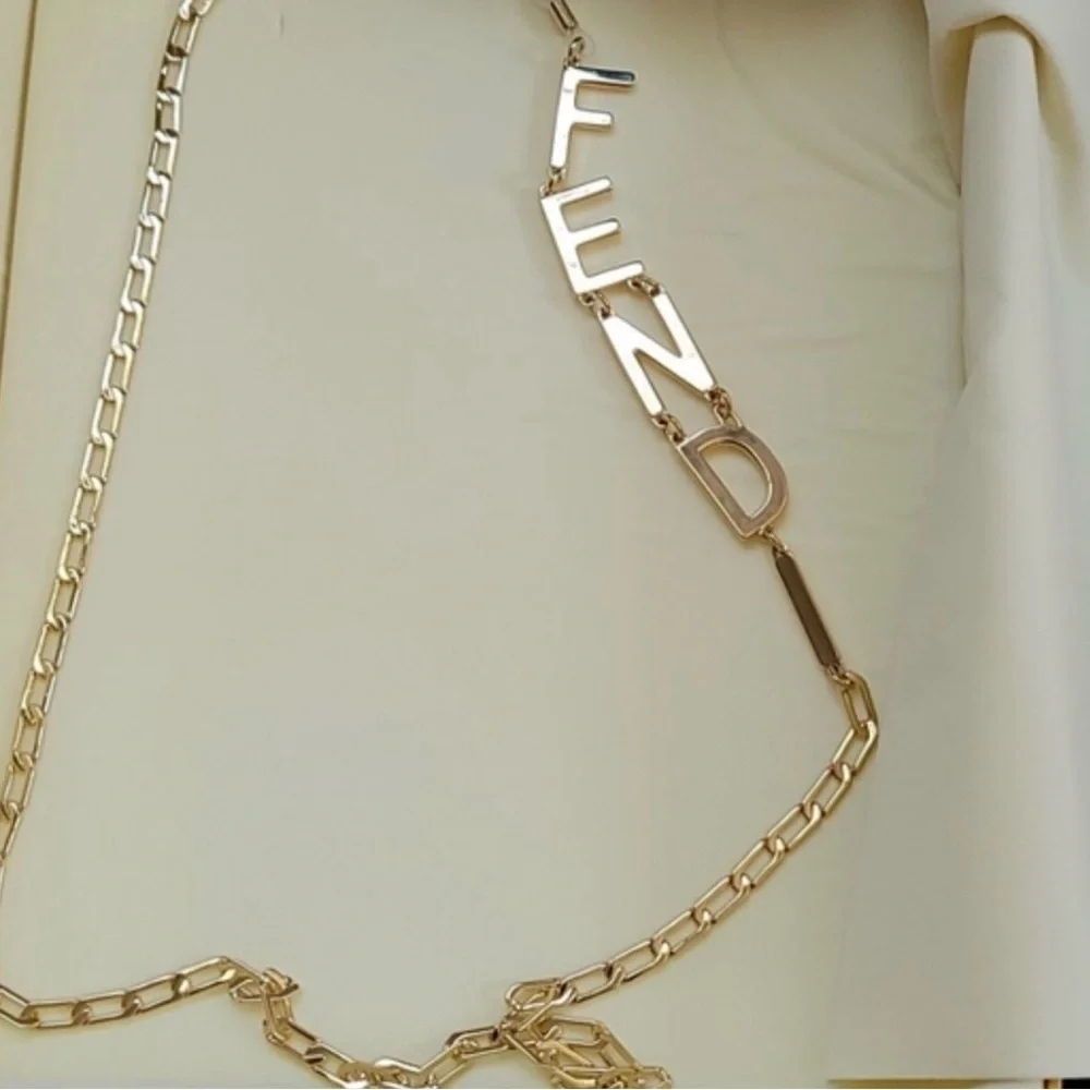 FENDI Necklace/Belt Figaro Chain - Picture 13 of 14
